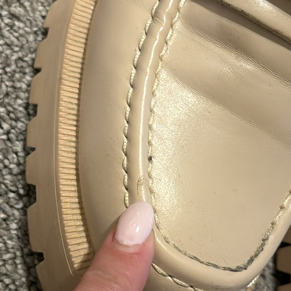 Zara Platform Loafer Tan - Picture 3 of 8